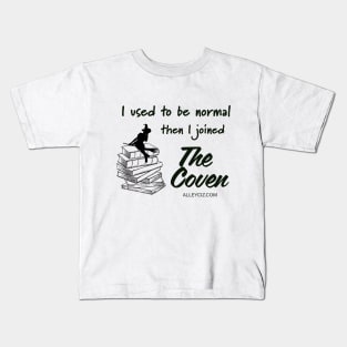 I used to be normal black Kids T-Shirt